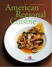 Cover of: American regional cuisine