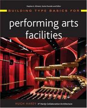 Cover of: Building type basics for performing arts facilities by Hugh Hardy