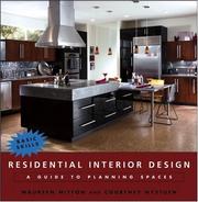 Cover of: Residential Interior Design: A Guide to Planning Spaces