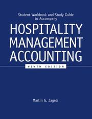 Hospitality Management Accounting by Martin G. Jagels