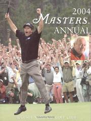 Cover of: 2004 Masters Annual by 