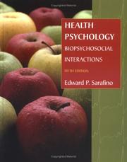 Health Psychology by Edward P. Sarafino