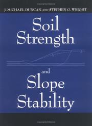 Cover of: Soil Strength and Slope Stability