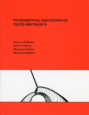 Cover of: Fundamental equations of fluid mechanics