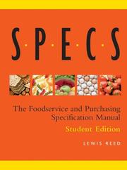 Cover of: Specs by Lewis Reed