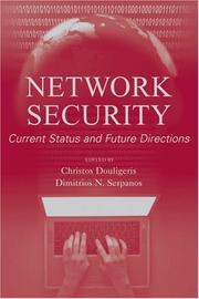 Cover of: Network Security by Christos Douligeris, Dimitrios N. Serpanos