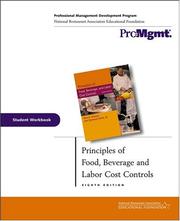 Cover of: Principles of Food, Beverage, and Labor Cost Controls, Student Workbook