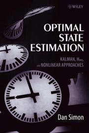 Cover of: Optimal State Estimation by Dan Simon, Dan Simon