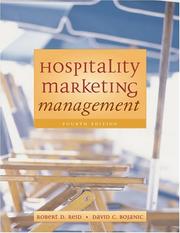 Cover of: Hospitality Marketing Management, Fourth Edition and NRAEF Workbook Package by Robert D. Reid, David C. Bojanic