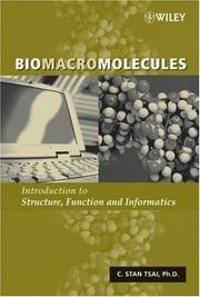 Cover of: Biomacromolecules by C. Stan Tsai