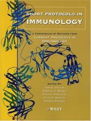 Cover of: Short protocols in immunology by editorial board, John E. Coligan ... [et al.].