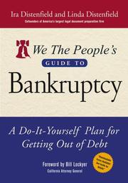 Cover of: We the People's guide to bankruptcy: a do-it-yourself plan for getting out of debt
