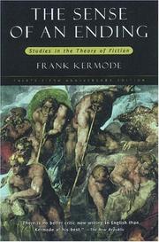 Cover of: The sense of an ending by Kermode, Frank