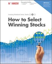 Cover of: How to Select Winning Stocks by Paul Larson, Inc. Morningstar