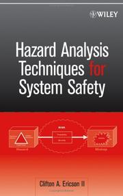 Cover of: Hazard Analysis Techniques for System Safety