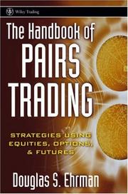 The handbook of pairs trading by Douglas S. Ehrman