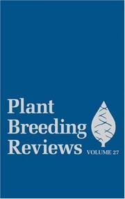 Cover of: Plant Breeding Reviews, Plant Breeding Reviews
