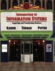 Cover of: Introduction to information systems | R. Kelly Rainer