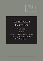 Cover of: Contemporary Family Law, 4th