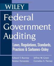 Cover of: Federal government auditing: laws, regulations, standards, practices & Sarbanes Oxley