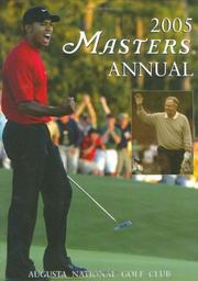 Cover of: 2005 Masters annual