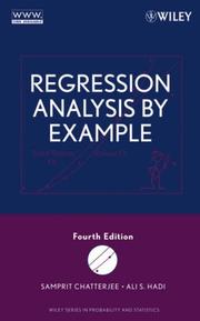 Cover of: Regression Analysis by Example (Wiley Series in Probability and Statistics) by Samprit Chatterjee, Ali S. Hadi