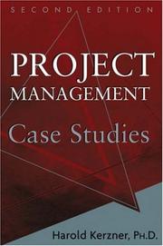 Cover of: Project management by Harold Kerzner