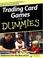 Cover of: Trading Card Games For Dummies