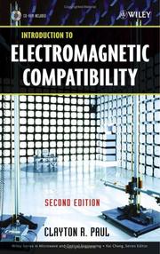 Cover of: Introduction to electromagnetic compatibility by Clayton R. Paul