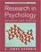 Cover of: Research In Psychology