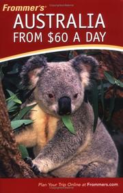 Cover of: Frommer's Australia from $60 a Day (Frommer's $ A Day)