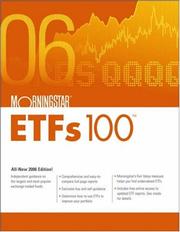 Cover of: Morningstar ETFs 100: 2006 (Morningstar Etfs 100)