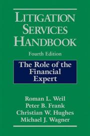 Cover of: Litigation Services Handbook: The Role of the Financial Expert