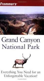 Cover of: Frommer's Grand Canyon National Park (Park Guides)