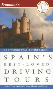 Cover of: Frommer's Spain's Best-Loved Driving Tours (Best Loved Driving Tours)