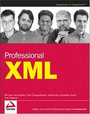 Cover of: Professional XML (Programmer to Programmer)
