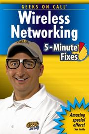 Cover of: Geeks on call wireless networking by Eric Geier