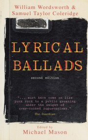 Cover of: Lyrical ballads by William Wordsworth