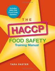 Cover of: The HACCP food safety training manual