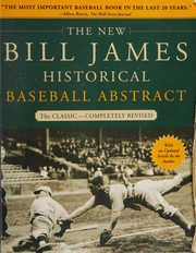 Cover of: The new Bill James historical baseball abstract