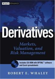 Cover of: Derivatives: Markets, Valuation, and Risk Management (Wiley Finance)