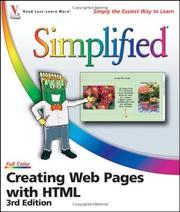 Cover of: Creating Web Pages with HTML Simplified