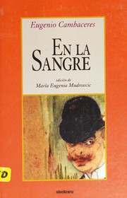 Cover of: En la sangre
