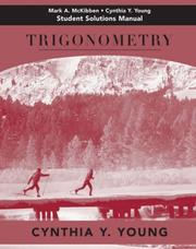 Cover of: Trigonometry, Student Solutions Manual
