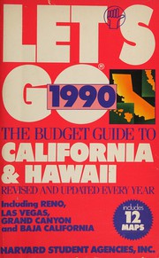 Cover of: Let's Go: California and Hawaii, 1990