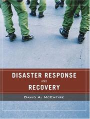 Cover of: Wiley Pathways Disaster Response and Recovery