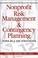 Cover of: Nonprofit Risk Management & Contingency Planning