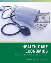 Cover of: Health Care Economics | Thomas Getzen