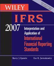 Cover of: Wiley IFRS 2007: Interpretation and Application of International Financial Reporting Standards (Wiley Ifrs)