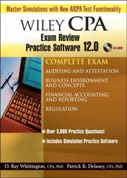 Cover of: Wiley CPA Examination Review Practice Software 12.0 - Complete Set
